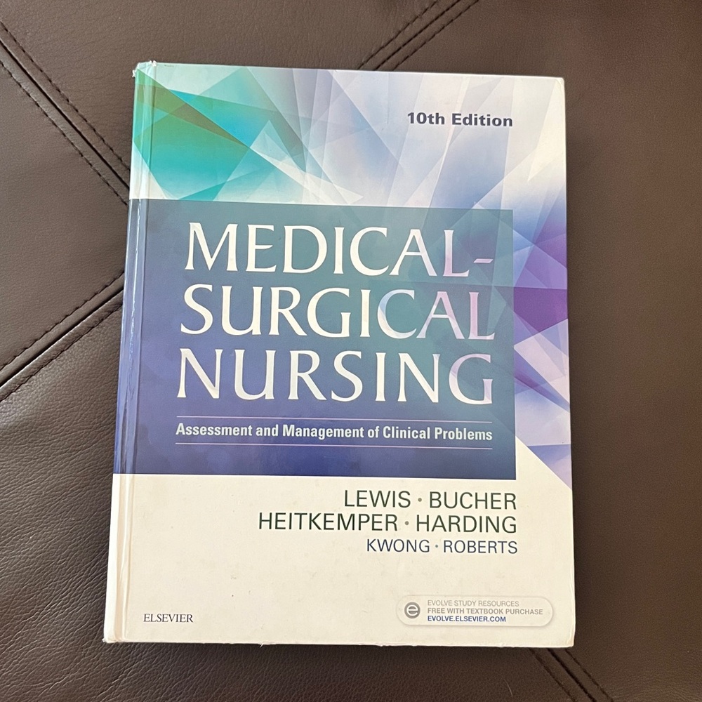 Medical Surgical Nursing, Lewis 10th Edition Hard Cover Textbook